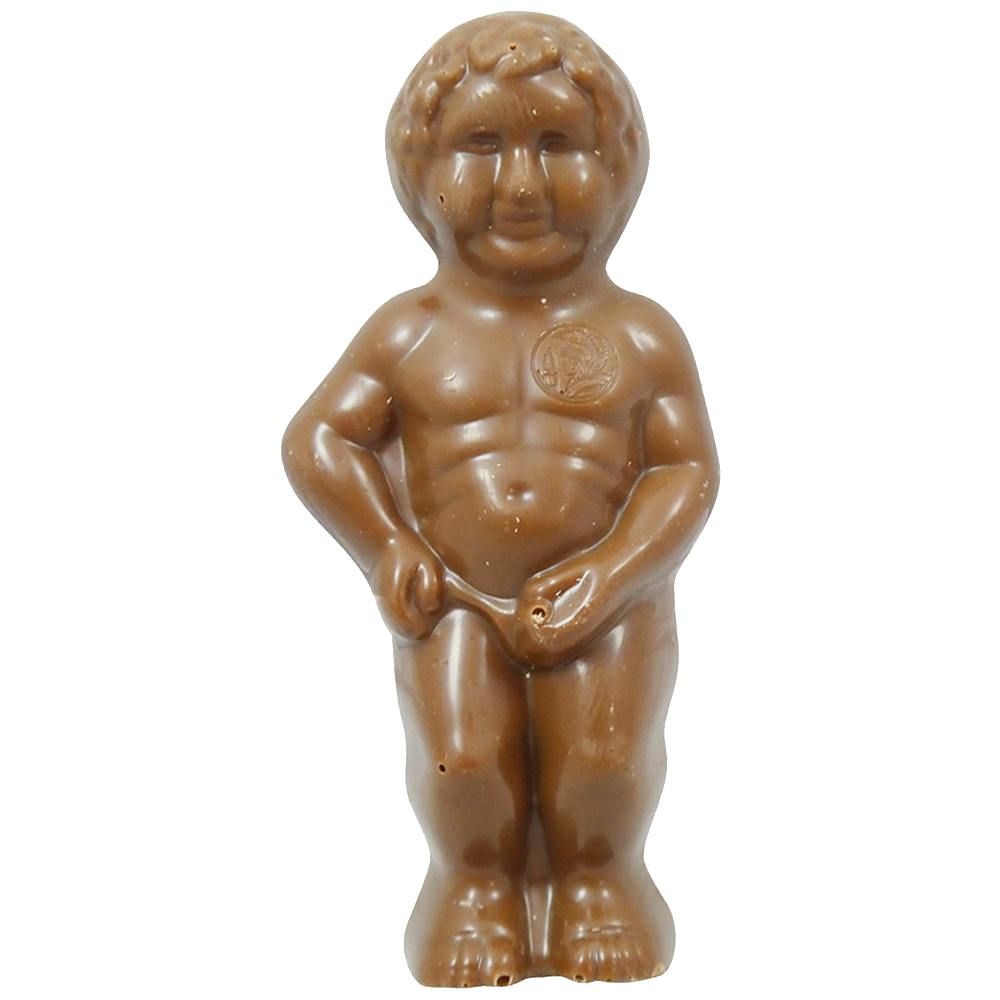 MANNEKEN PIS MILK: Famosa estatua Belga, chocolate de leche.