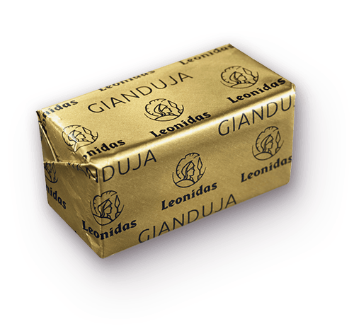 GIANDUJA: Tradicional de Italia, mezcla Chocolate con Praliné.